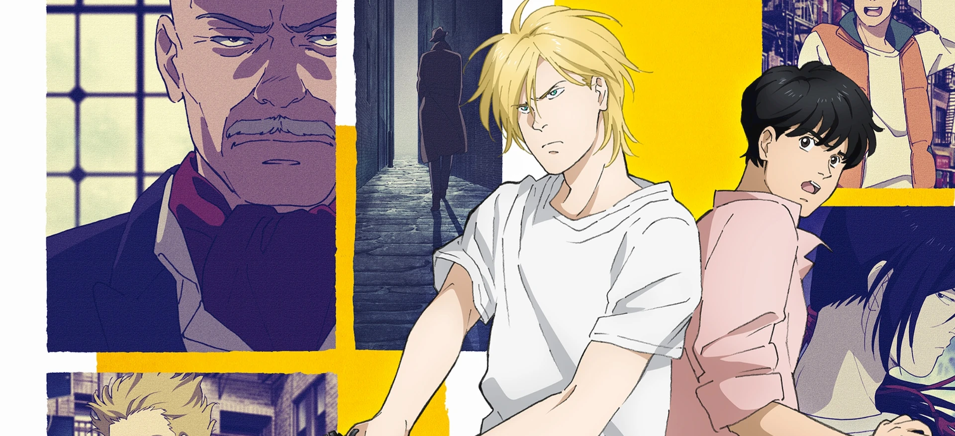 Official Netflix key art for Banana Fish